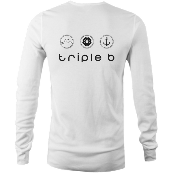 triple b  Long Sleeve T-Shirt (front&back)