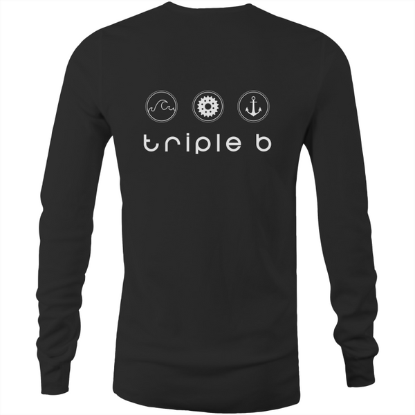 triple b  Long Sleeve T-Shirt (front&back)