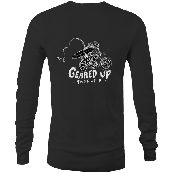 geared up Long Sleeve T-Shirt (front&back)