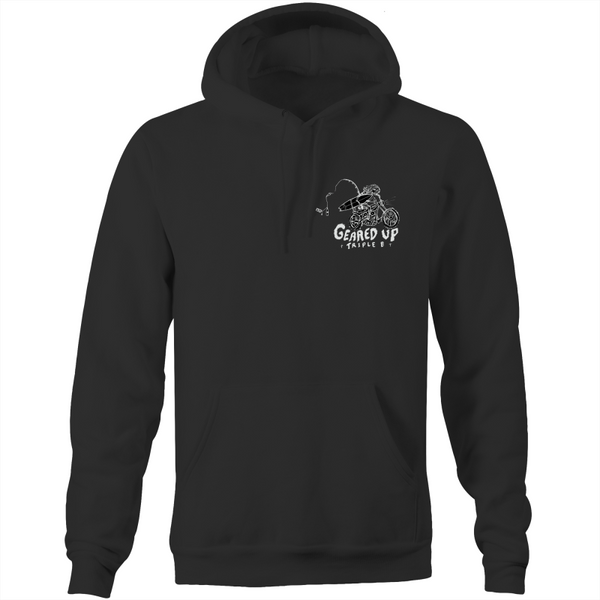 geared up hoodie (front&back)