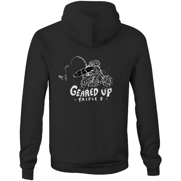 geared up hoodie (front&back)