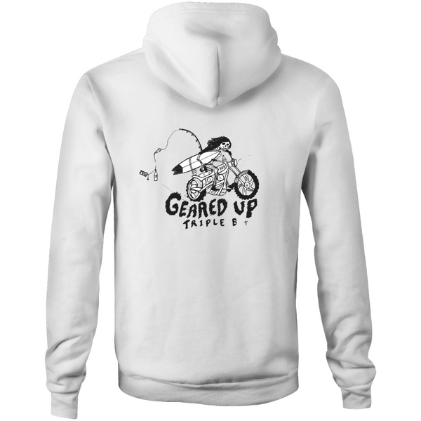 geared up hoodie (front&back)