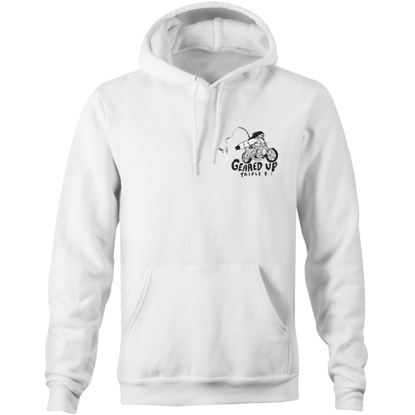 geared up hoodie (front&back)