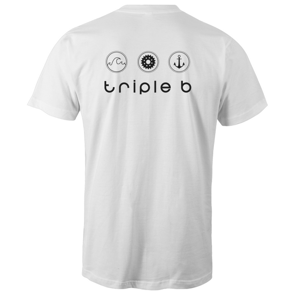 TRIPLE B tee (front&back)