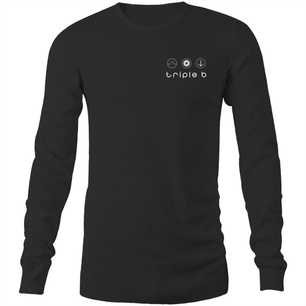 triple b  Long Sleeve T-Shirt (front&back)