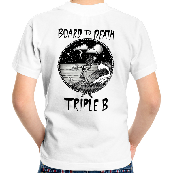 board to death  Kids tees?