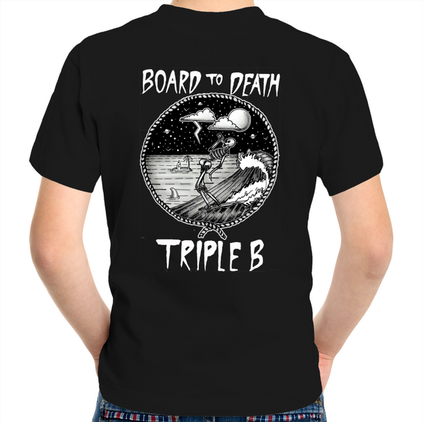 board to death  Kids tees?