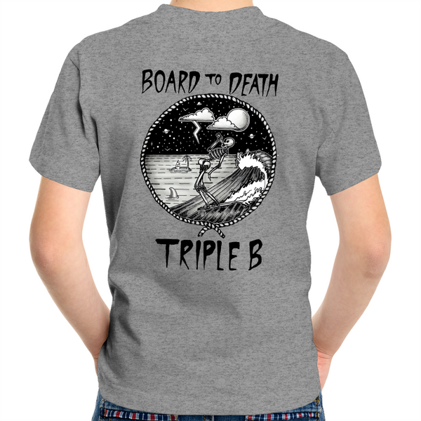 board to death  Kids tees?
